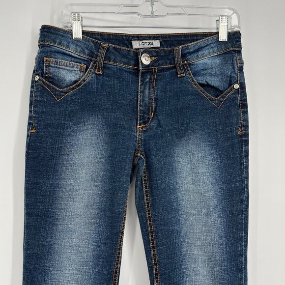 Lot29 Premium Bootcut Jeans Size 9 Blue Denim - Picture 3 of 8